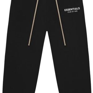 Fear of God Essentials Black Joggers